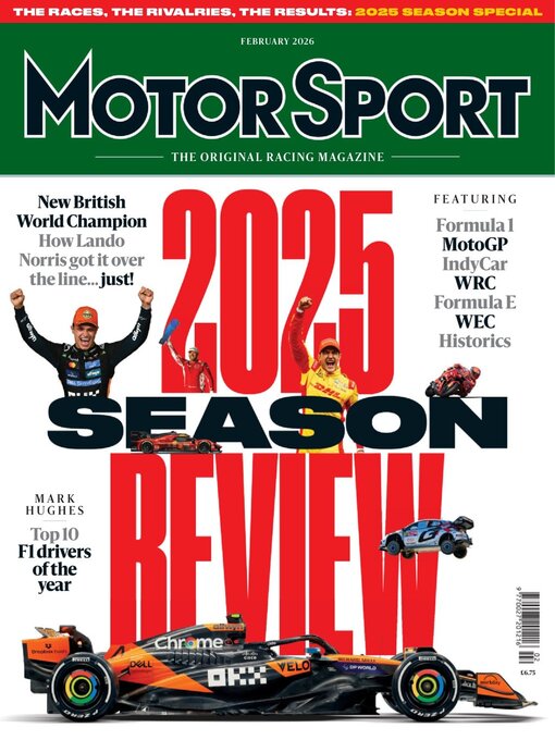 Title details for Motor Sport Magazine by Motorsport Magazine Limited - Available